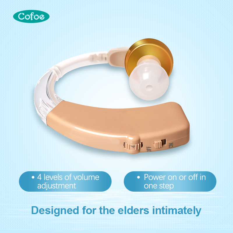 ZA-01 Wiederaufladbare komfortable Hinter-dem-Ohr-Hörgeräte für ältere Menschen